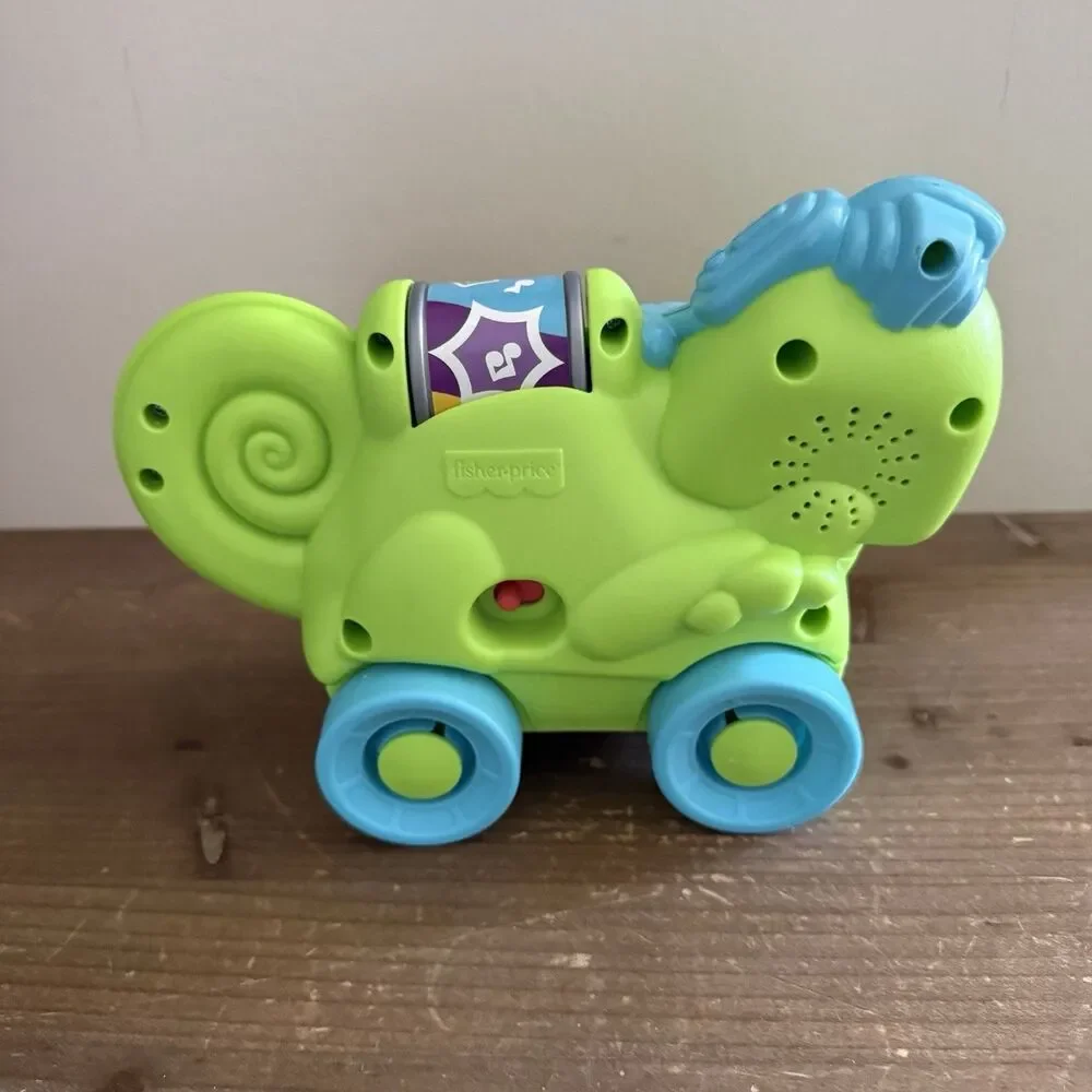 Fisher-Price Link Squad Crawl ’n Colors Chameleon Learning Toy